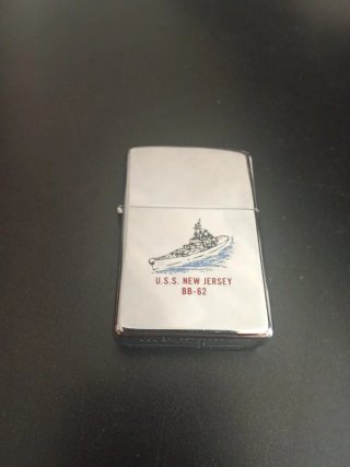 Zippo USS New Jersey BB-62 Encendedor