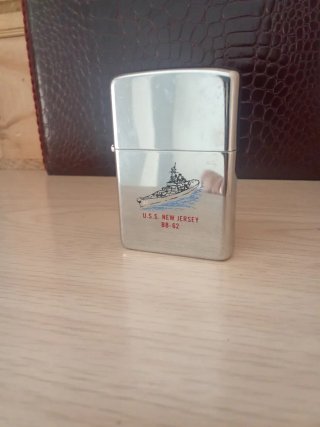 Zippo USS New Jersey BB-62 Encendedor