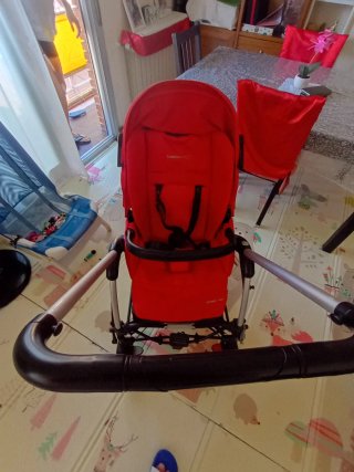 Cochecito  Bebé 3 en 1 Bébé Confort Rojo