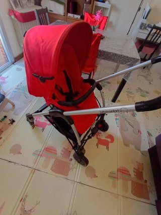 Cochecito  Bebé 3 en 1 Bébé Confort Rojo