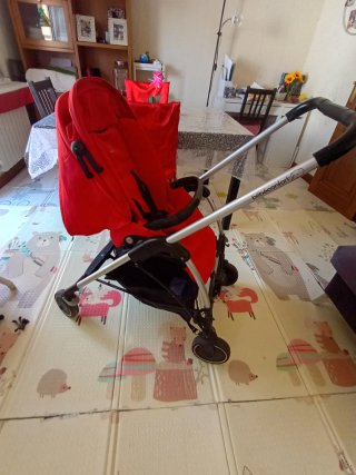 Cochecito  Bebé 3 en 1 Bébé Confort Rojo