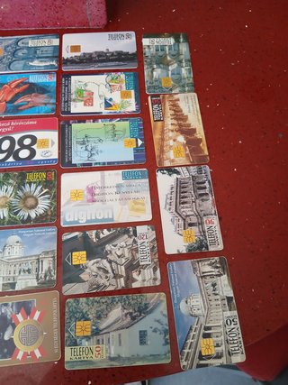 34 Schede Telefoniche Collezione Varia