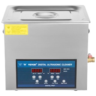 Pulitore ad Ultrasuoni a Doppia Frequenza 10 L