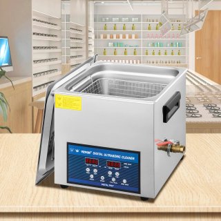Pulitore ad Ultrasuoni a Doppia Frequenza 10 L