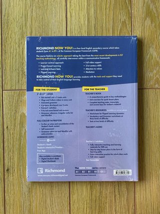 LIBROS INGLÉS NOW YOU! 4 STUDENT’S BOOK Y WORKBOOK