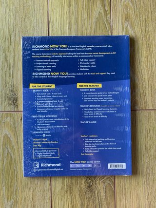 LIBROS INGLÉS NOW YOU! 4 STUDENT’S BOOK Y WORKBOOK