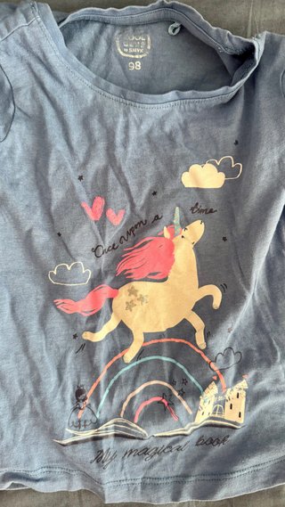 Lote 8 camisetas manga larga niña 2-3 años