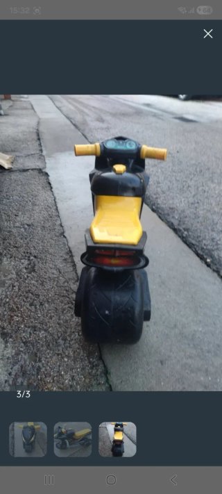 Moto infantil Batman
