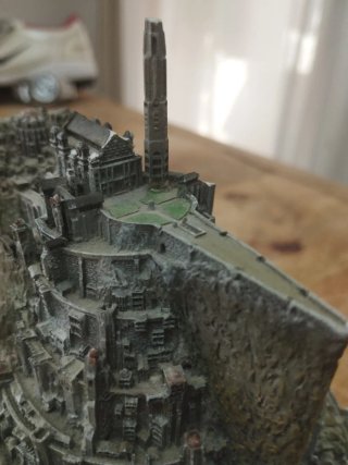 Minas Tirith original del Señor de los anillos