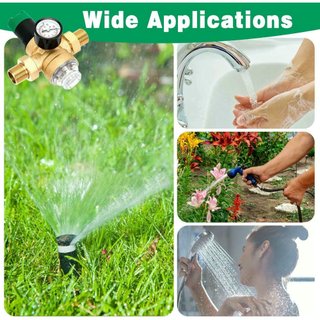 Regulador Presión Agua 3/4" con Manómetro y Filtro