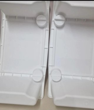 2 Vassoi da letto bianchi