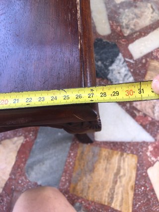 Mesita auxiliar madera vintage