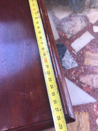 Mesita auxiliar madera vintage