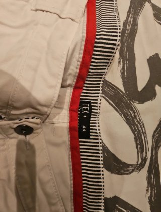 Pantalón corto blanco