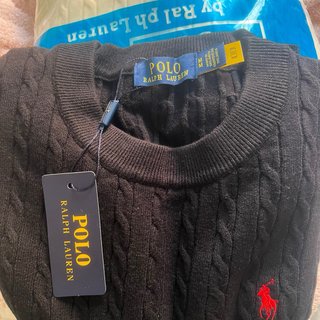 2 Jerseys Polo Ralph Lauren Talla M blanco y negro
