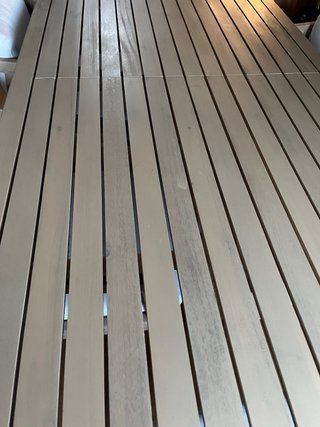 Mesa KALEA Sklum 180x90 cm Madera acacia clara