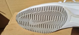 Zapatillas Nike Blancas y Plateadas