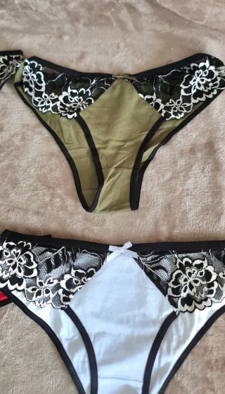 Bragas Algodón Encaje Talla M. NUEVAS