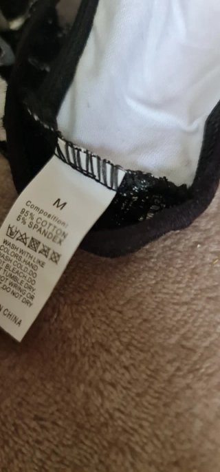 Bragas Algodón Encaje Talla M. NUEVAS