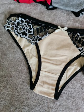 Bragas Algodón Encaje Talla M. NUEVAS