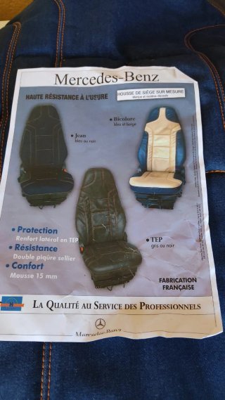 Juego fundas Mercedes-Benz W447
