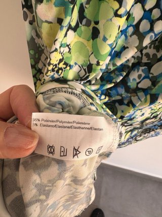 Vestido estampado señora