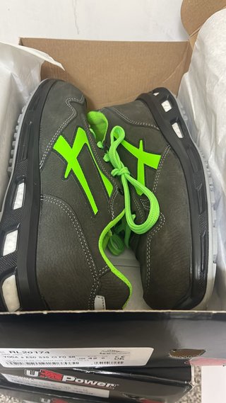 Upower Scarpe Antinfortunistiche Grigio/Verde 39