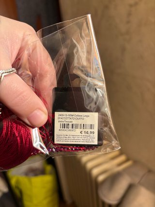 1 COLLANA LUNGA NUOVA DA DONNA MARCA:”STELLAZETA”