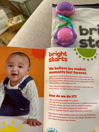 Mordedores Bright Starts sin BPA