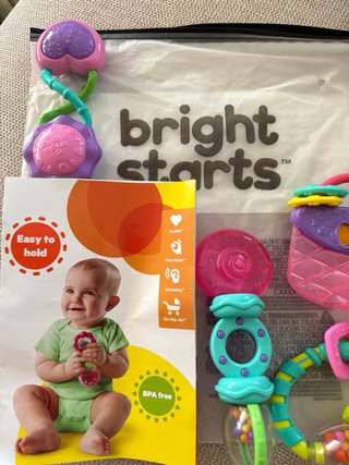 Mordedores Bright Starts sin BPA