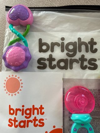 Mordedores Bright Starts sin BPA