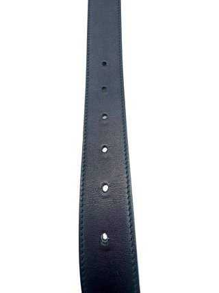Cintura Gucci GG Nero e Oro