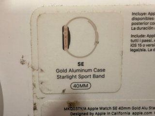 Apple Watch SE 2da Gen 40mm Oro Rosa
