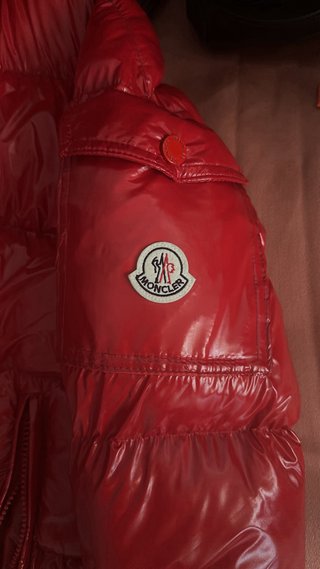 Chaqueta Moncler Roja Talla M