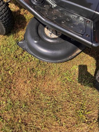 Tractor cortacésped Stihl naranja