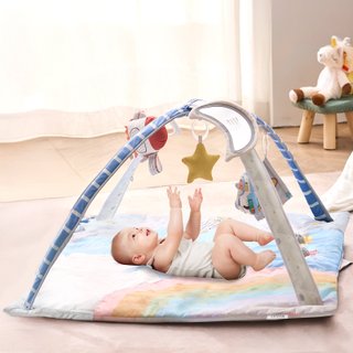 Tappetino da Gioco Bambini 6 Giocattoli Sensoriali