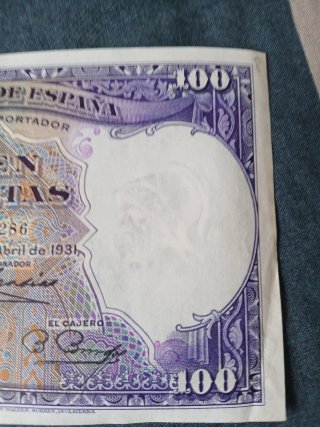 Billete 100 Pesetas 1931 Gonzalo de Córdoba