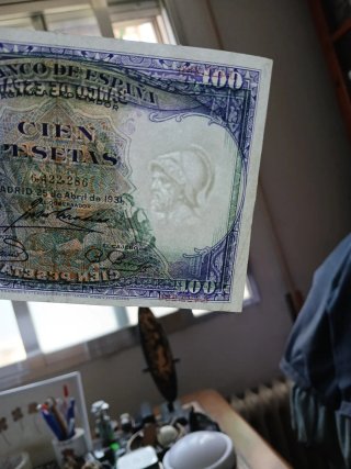 Billete 100 Pesetas 1931 Gonzalo de Córdoba