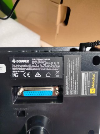 Donner DED-200 Kit de Batería Electrónica Plegable