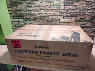 Donner DED-200 Kit de Batería Electrónica Plegable