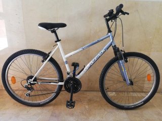 Bici MTB ROCKRIDER 5, 26 Pulgadas, Talla: M/L