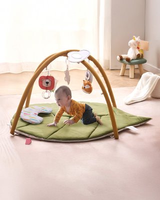 Tappetino da Gioco per Bambini a Forma di Foglia
