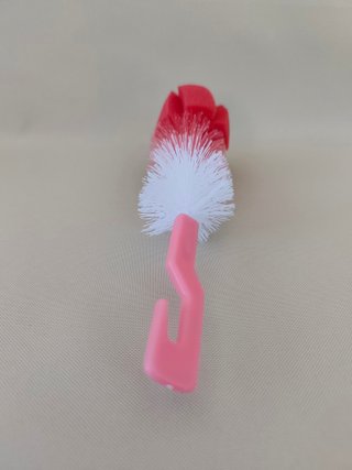 Cepillo limpiabiberones y botellas - Rosa
