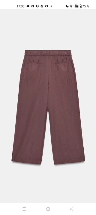 Pantalón fluido Zara Talla M