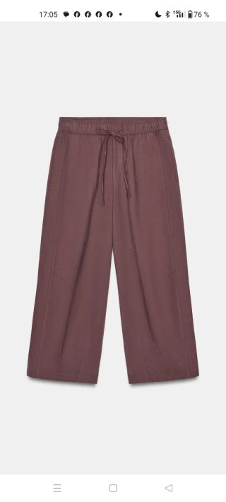 Pantalón fluido Zara Talla M