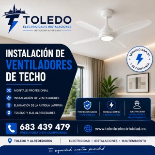 Instalación de Ventiladores