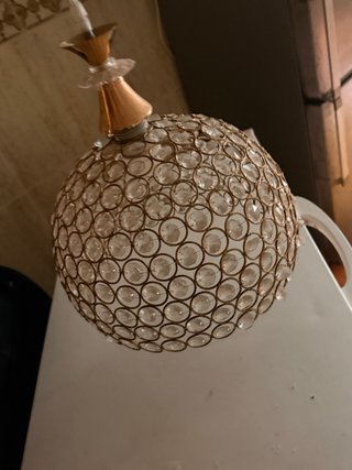 Lámpara colgante esferica  PRECIO NEGOCIABLE