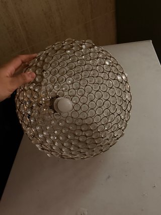 Lámpara colgante esferica  PRECIO NEGOCIABLE