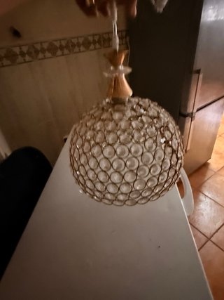 Lámpara colgante esferica  PRECIO NEGOCIABLE