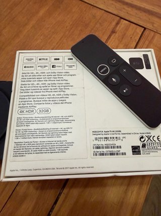 Apple TV 4K HDR Dolby, puerto ethernet